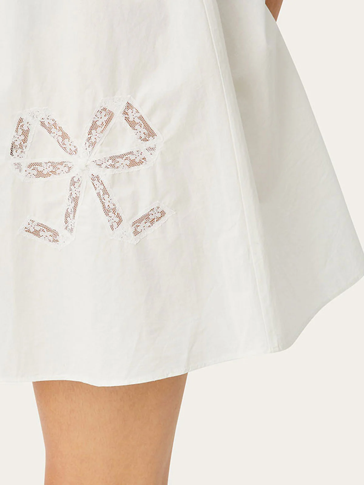 Ava Dress in Chalk - Image 5