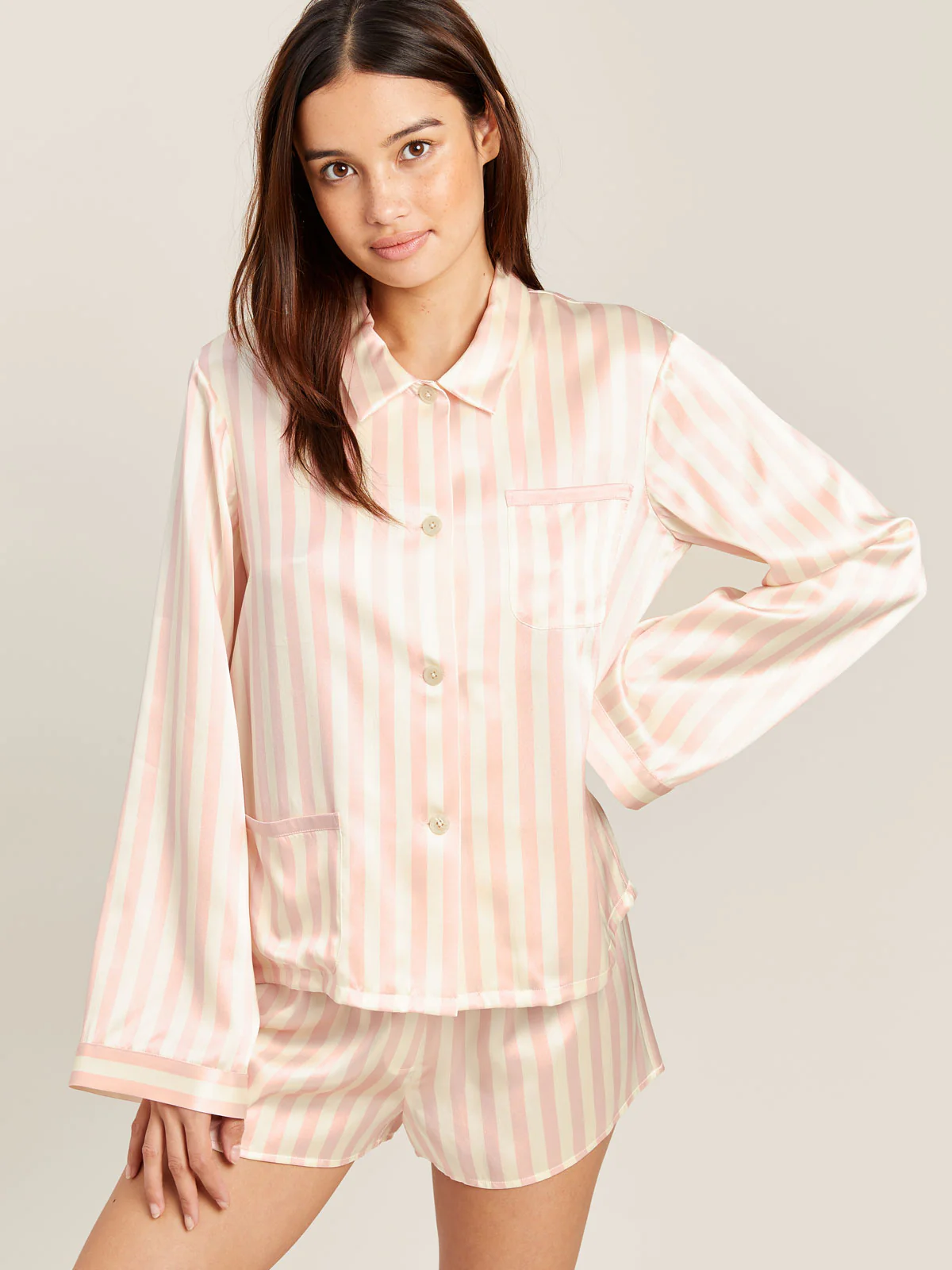 Corey Short in Petal Stripe - Image 3