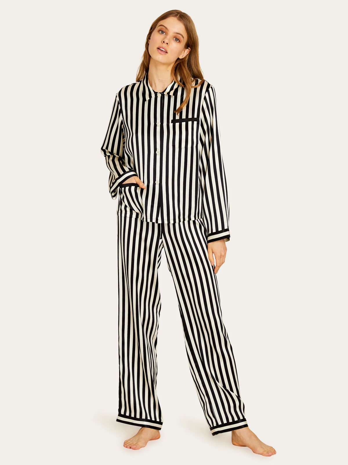 Ruthie Top in Noir Ecru - Image 3