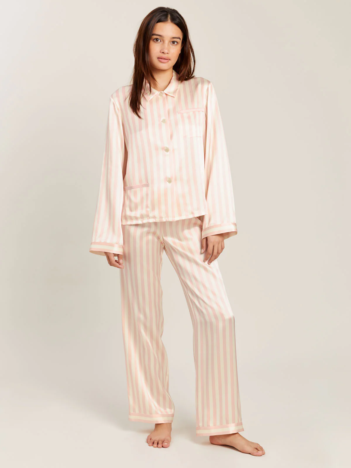 Ruthie Top in Petal Stripe - Image 4